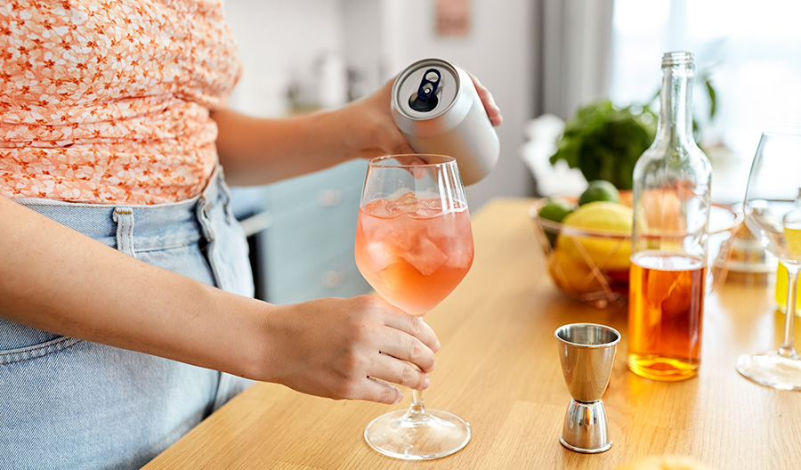 glass of wine